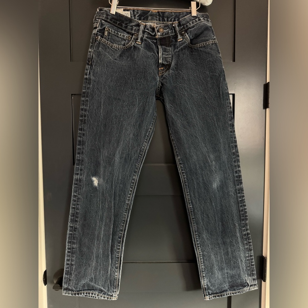 Abercrombie & Fitch Dark Blue Denim Jeans